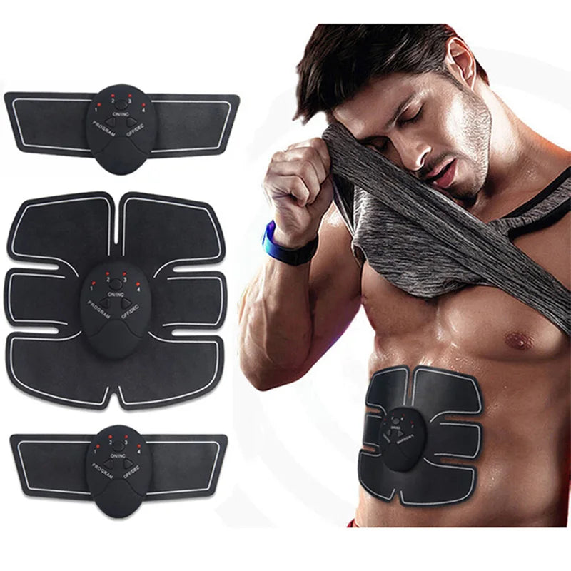 Electric Muscle Stimulator EMS Wireless Buttocks Hip Trainer Abdominal Electrical Stimulator Fitness Body Slimming Massager Electrical Stim E-stim muscle stimulation muscle stim portable and handy e stim device e-stim device use by men