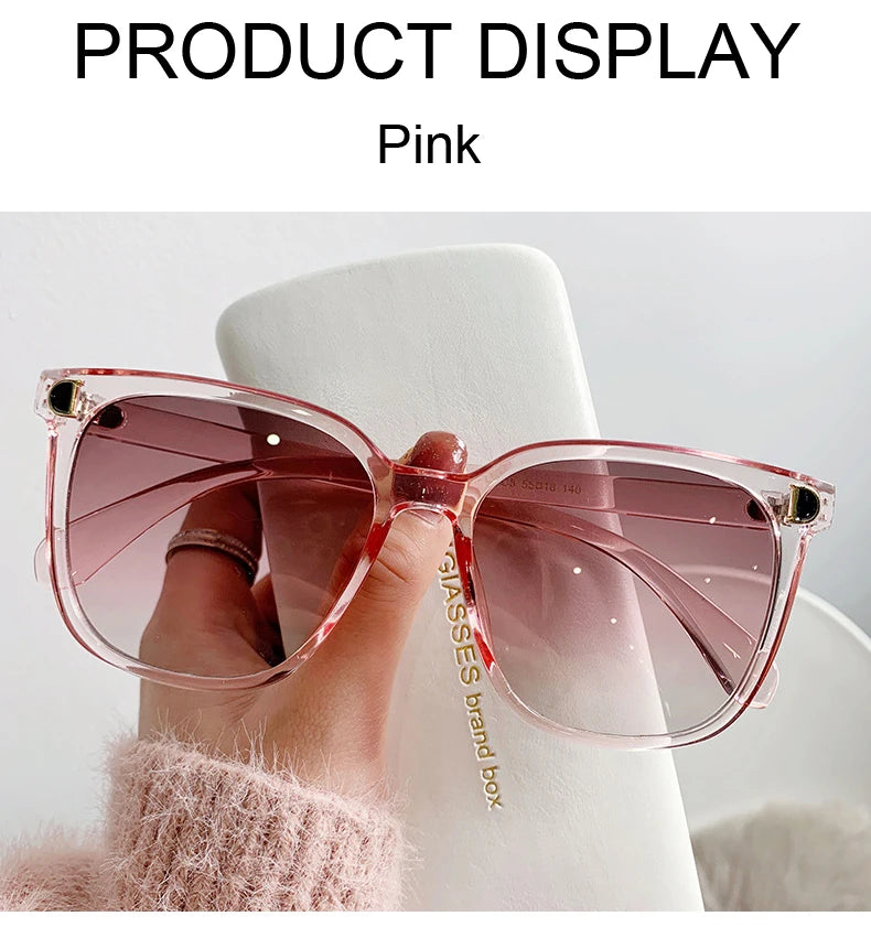 Fashion Oversized Sunglasses Woman Brand Designer Vintage Square Sun Glasses Female Big Frame Gradient Shades Oculos De Sol&nbsp; Fashion sunglasses fashionable sunglasses mens fashion sunglasses men's sunglasses fashion shades sunglasses fashion sunglasses for men womens fashion sunglasses ladies fashion sunglasses fashion sunglasses for women female fashion sunglasses new fashion sunglasses pink closed