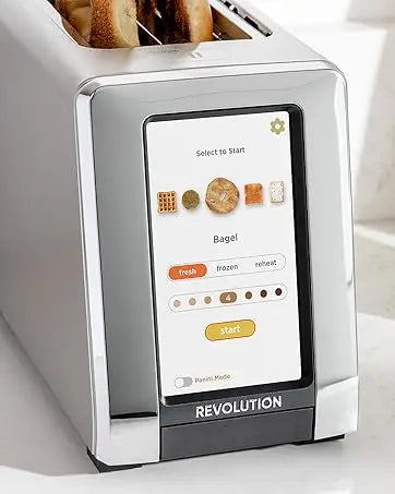 R180B High-Speed Touchscreen Toaster, 2-Slice Smart Toaster with Patented InstaGLO Technology & Revolution