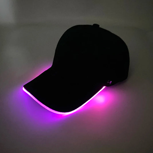  baseball cap baseball caps mlb baseball caps how to wash a baseball cap baseball cap for men black baseball cap how to wash baseball cap baseball caps for women baseball cap for men&nbsp; &nbsp;fashion glowing baseball&nbsp; cap LED hiphop hat club props fluorescent light up hat DJ music supplies costume baseball cap pink LED