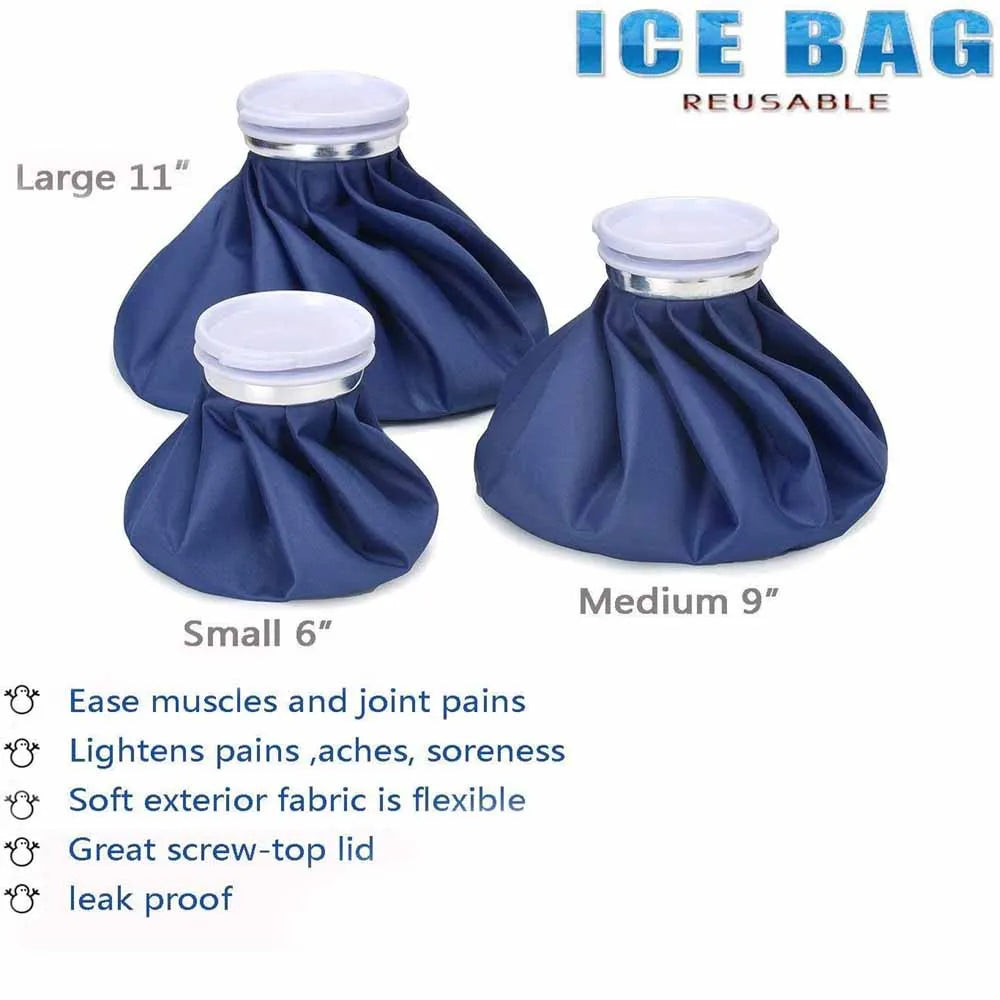 Ice Pack for Injuries Reusable, Ice Bags Hot Water Bag for Hot &amp; Cold Therapy and Pain Relief with Cover, No-Leak Elastic Breathable Ice Bag&nbsp;Rice rest ice compression elevation rest ice compression elevation rice rest ice compression and elevation after applying ice compress ice compression machine does compressed ice melt rest ice compression ice compress ice compression resuable 