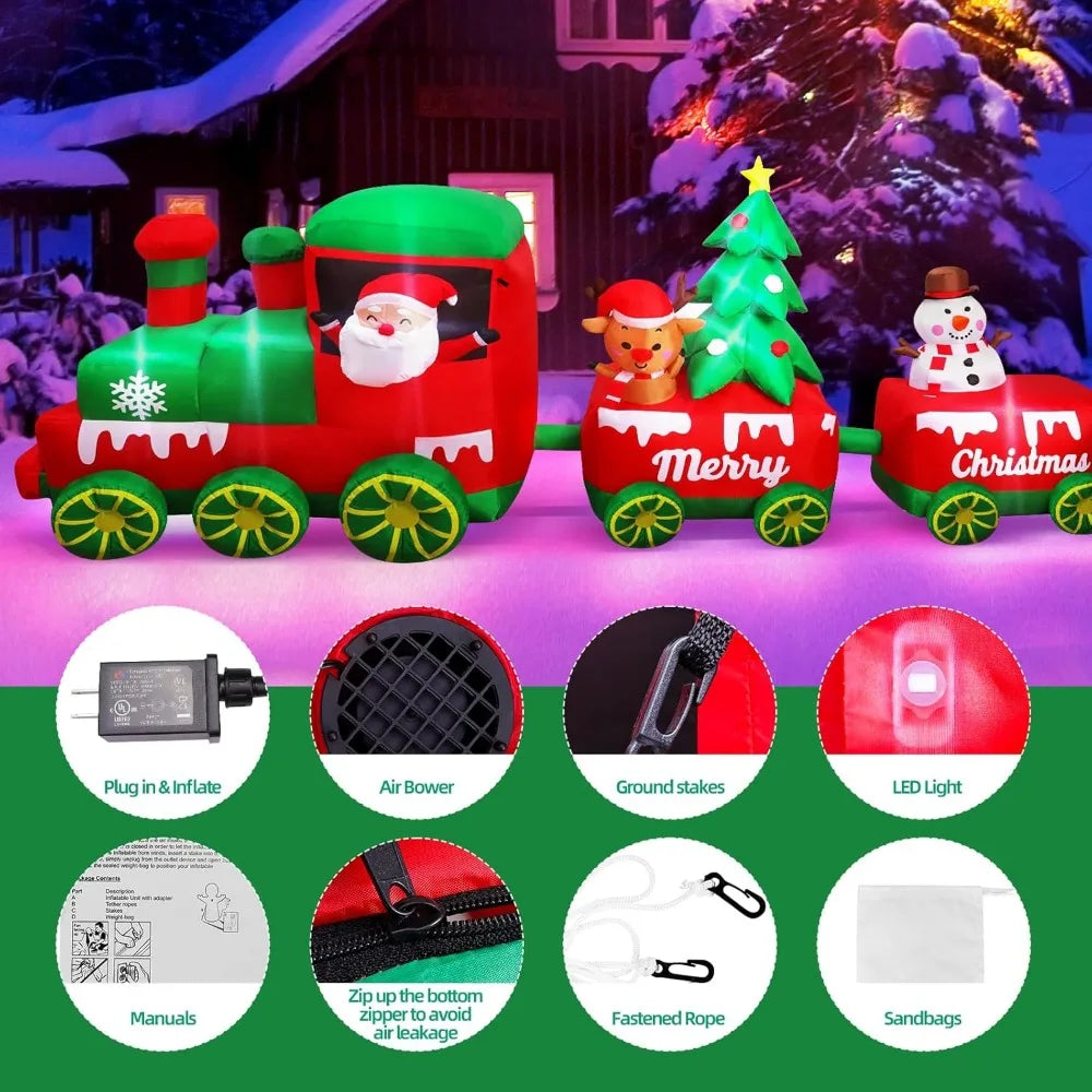 Christmas Inflatable Train and Santa Claus Reindeer Snowman Christmas Tree with Built-in LED Lights for Christmas Decoration Outdoor christmas decorations christmas decorations outdoor chrismas outdoor decorations outdoor christmas décor outdoor christmas decoration diy outdoor christmas deorations large outdoor christmas decorations outdoor christmas decorations clearance christmas decor outdoor christmas outdoor decoration inflatable train
&nbsp; tren tren